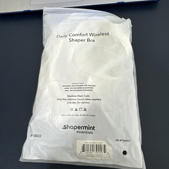 Truekind Daily Comfort Wireless Shaper Bra Women's S White NWT 0086 - Picture 13 of 15